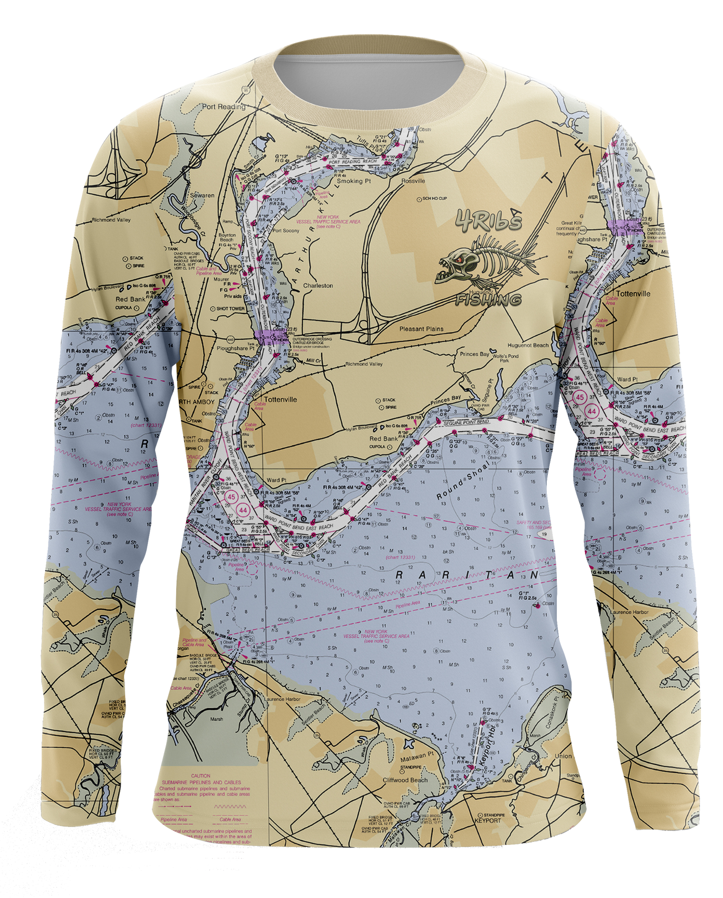 Raritan Bay Long Sleeve Fishing Shirt