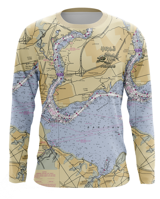 Raritan Bay Long Sleeve Fishing Shirt