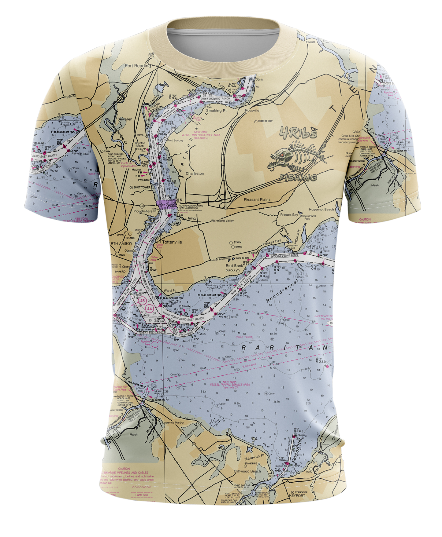 Raritan Bay Short Sleeve Fishing Shirt